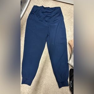Medcouture Maternity Navy Joggers scrubs